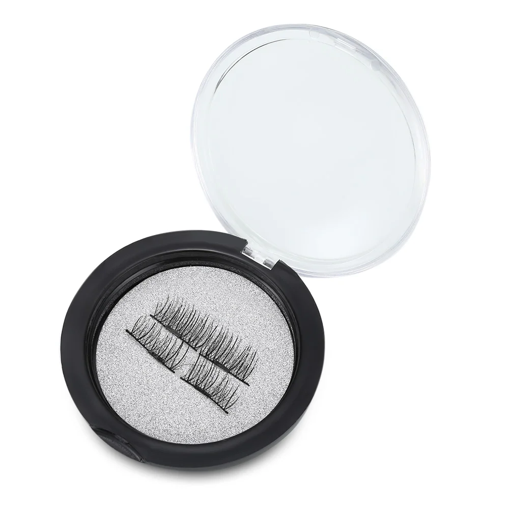 

2 Pairs Natural Magnetic False Eyelashes Extension Eye Beauty Makeup Accessories