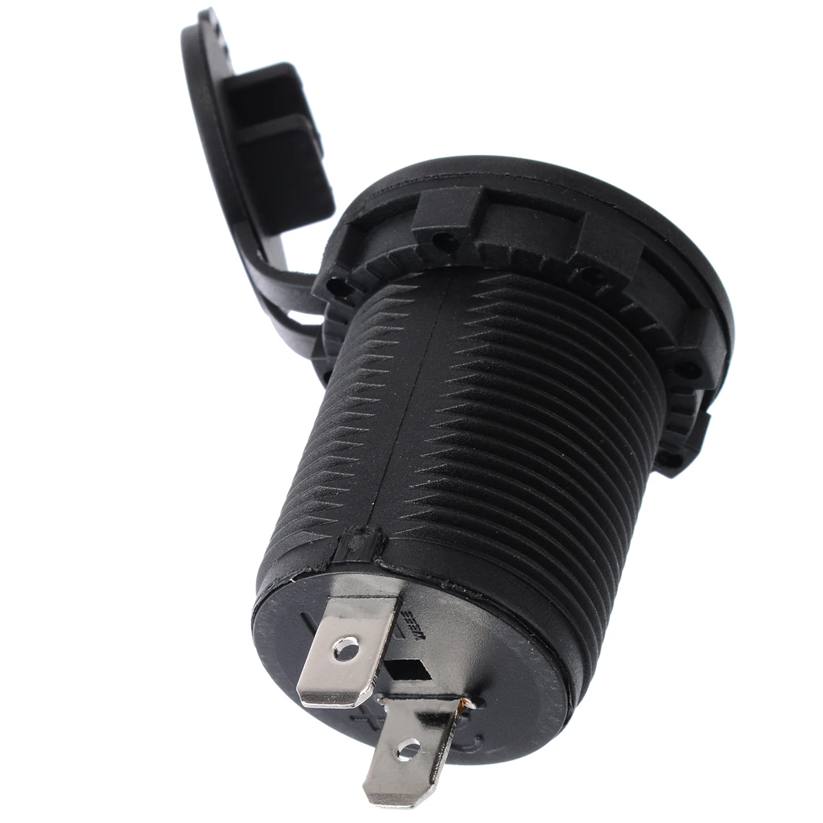 

12V Waterproof Car Dual 2USB Power Adapter 60cm Wire Car Dual USB Port Power Socket Charger for Car Charger Cigarette Lighter