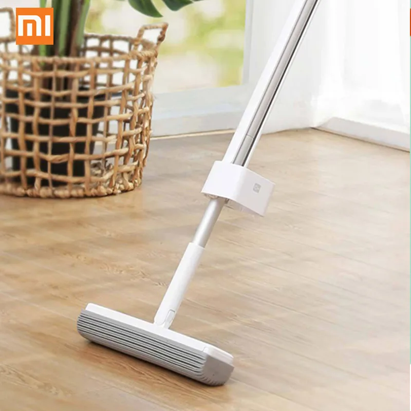 

Xiaomi Mop Handheld 180-degree Rotating Standing Storage Space-saving Mop with Collodion Head from Xiaomi Youpin