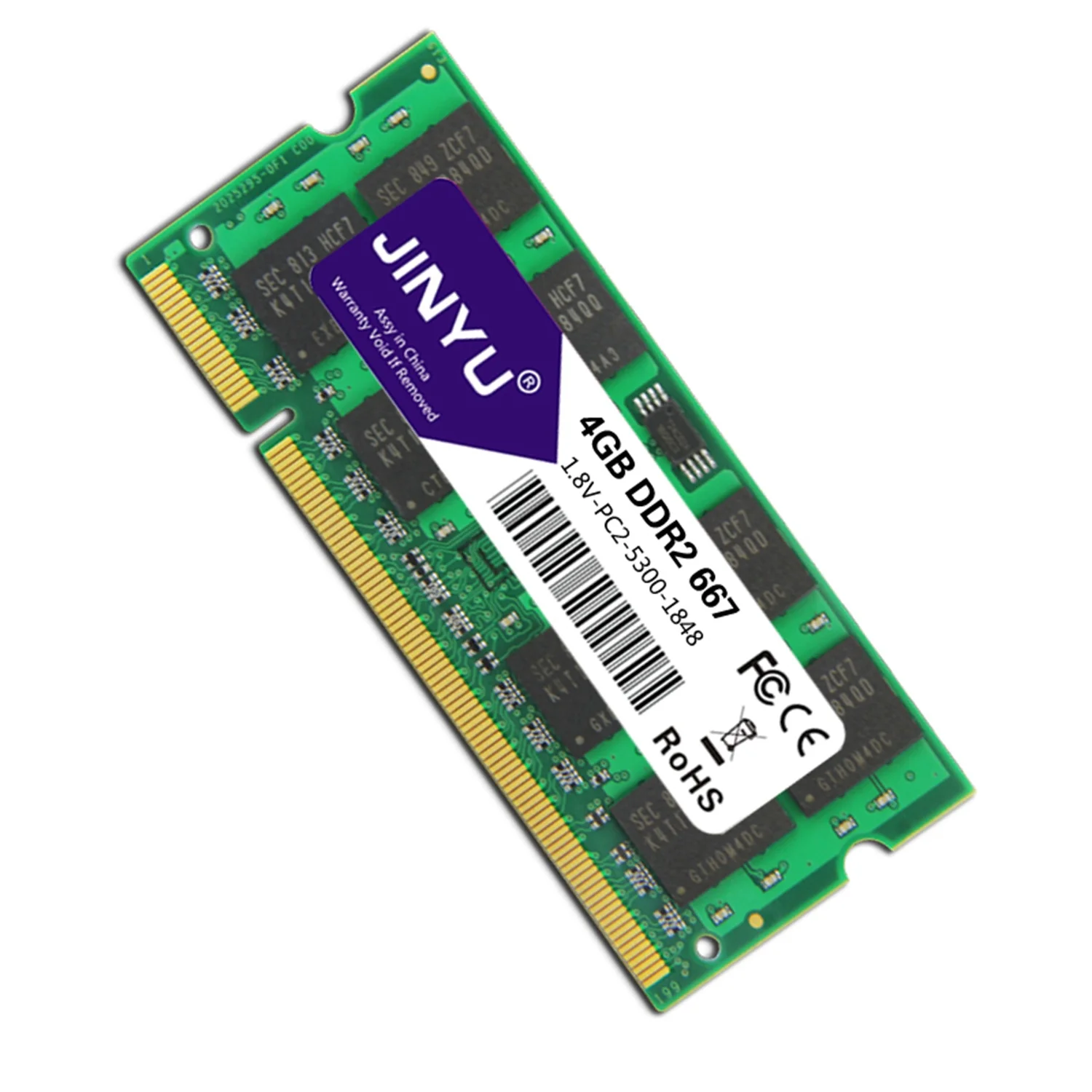 Jinyu Ddr2 4G 1,8 V 240Pin Ram память для ноутбука