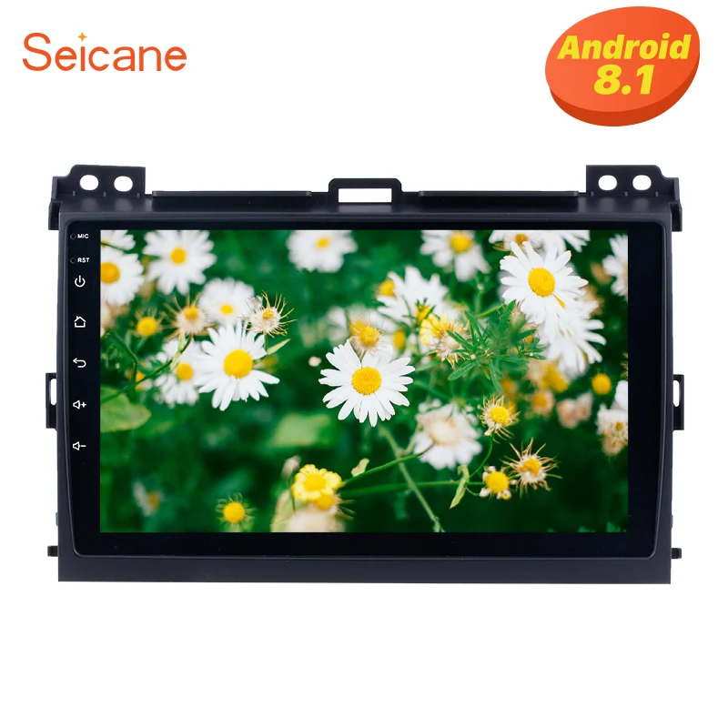 

Seicane Android 8.1 for 2004 2005 2006 2007 2008 2009 Toyota Prado Radio GPS Navigation system with Bluetooth HD 10.1 inch