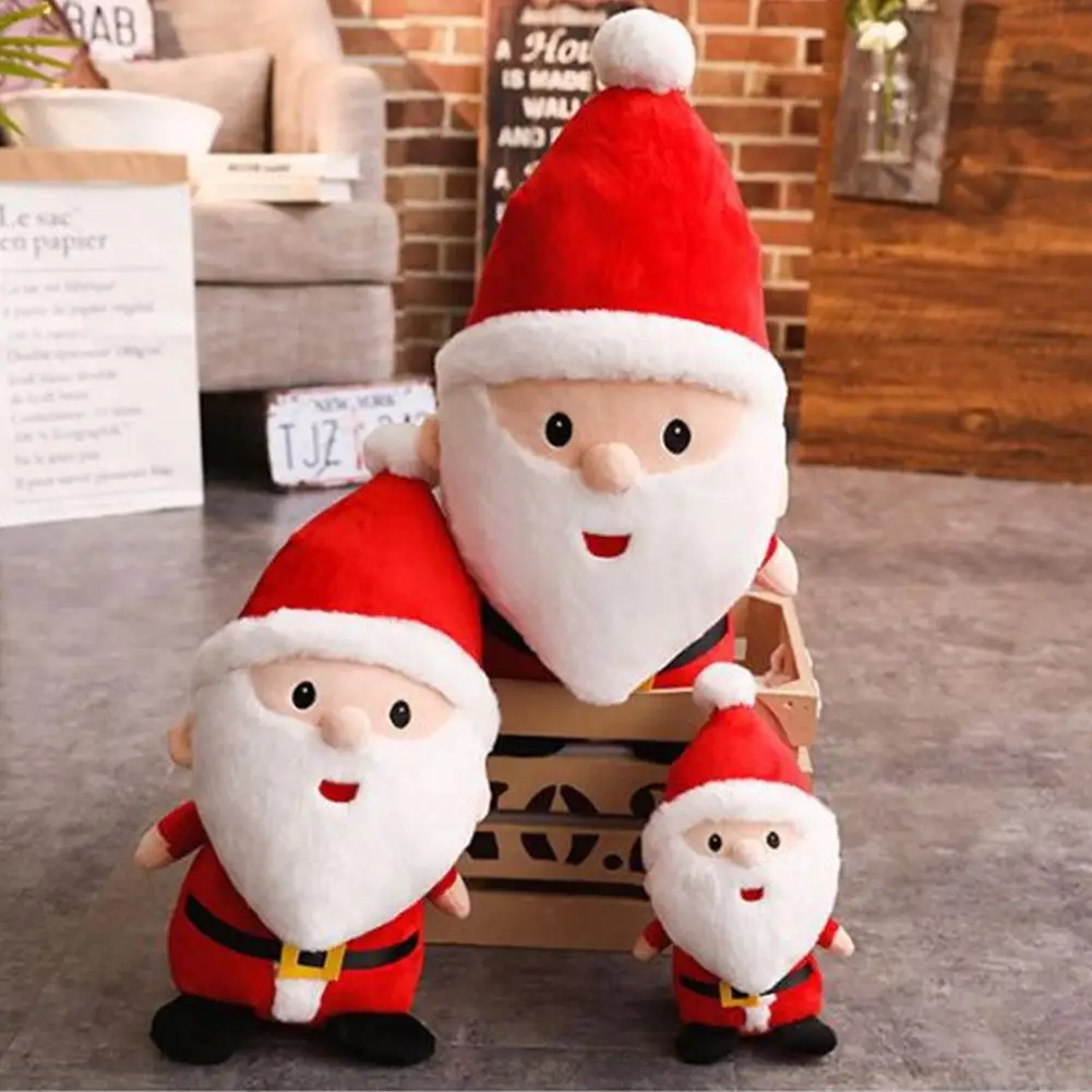 Новый Рождественский подарок милый Санта подушка в форме Санта-Клауса детские плюшевые куклы любовник рождественский подарок