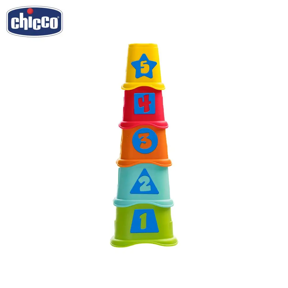 Пирамидка Chicco Stacking Cups 6м