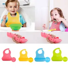 Для новорожденных нагрудники стерео нагрудник для малышей Водонепроницаемый силиконовые Палочки кармашек для риса мультфильм милые детские нагрудники фартук кормления инструменты