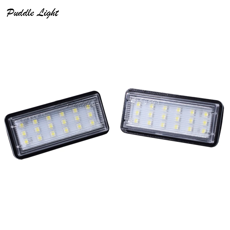 

2x 18smd Car styling No Error LED White rear number plate light auto lamp For Lexus GX470 LX470 LX570 Toyota Land Cruiser 120