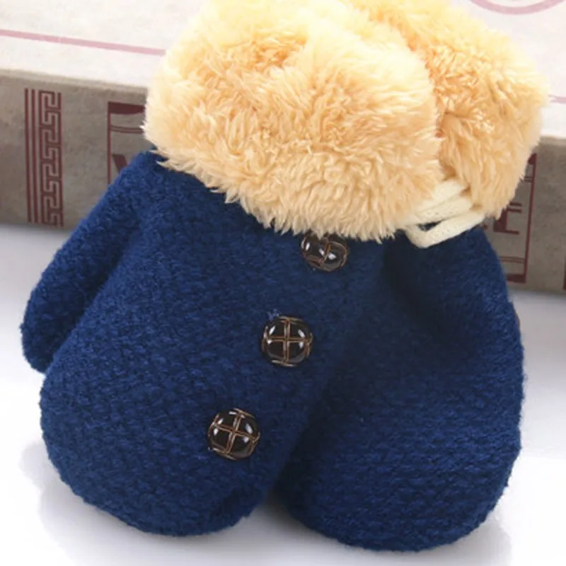 

MOLIXINYU 2019 New Baby Gloves Mittens Children Mittens Winter Wool Knitted Gloves Baby Infant Newborn Kid Girl Boy Warm Gloves