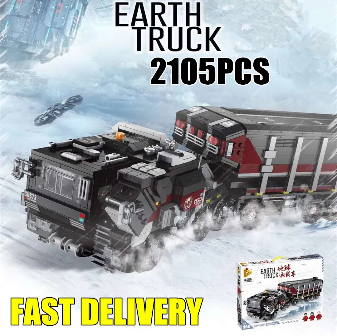 

New MOC City Military Series Truck Movie Fit Legoings Swat Figures Building Blocks Bricks Car Toys Children Kid Gift Birthday