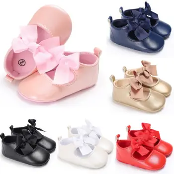 

0-18M Girls Infant Toddler Princess Birthday Party Sandals Baby Shoes US Stock