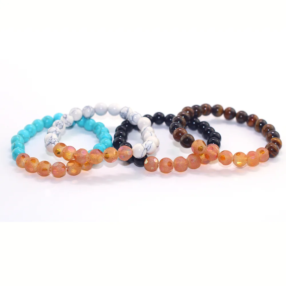 

Trendy Jewelry Transfer luck Volcanic stone tiger eye stone Bracelet Chakra Yoga Beads Natural Stone Beads Bracelets For Women