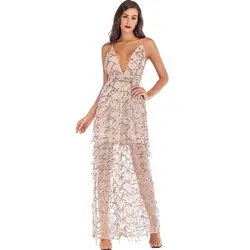 MUXU мода платье с золотыми пайетками пикантные прозрачный халат femme длинное платье, платье элегантные платья вечерние чулок спинки jurken