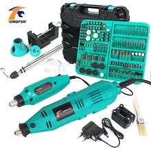 Tungfull Electric Drills Mini Drill Woodworking Drilling Machine Mini Polishing Machines Variable Speed Rotary Tools 110V/220V