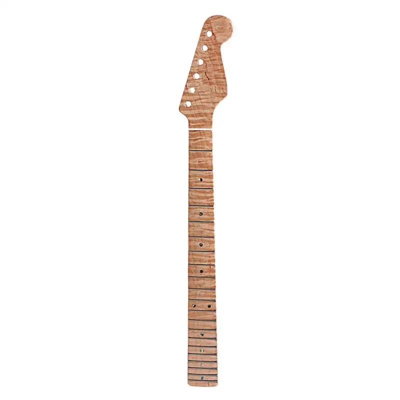 

1PC Maple Tiger Flame 21 Fret Durable High Quality Useful Premium Guitar Neck Replacement for Electric Guitar SL Accessories