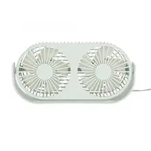 Портативный мини-арома-вентилятор с зарядкой от USB Настольная Карманный вентилятор с двойным вентилятором