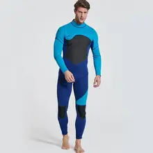 Sbart One-Piece Neoprene 3mm Diving Suit Winter Long Sleeve Men Wetsuit Prevent Jellyfish Snorkeling Suit Scubadiving surf dive new scr neoprene 3mm camouflage one piece diving suit surf suit warm waterproof wetsuit for male size s xxl