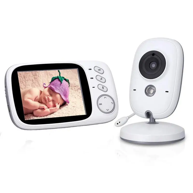 

3.2 Inch Wireless LCD Audio Video Color Baby Monitor VB603 Music Walkie Talkie Night Vision Portable Baby Camera Babysitter