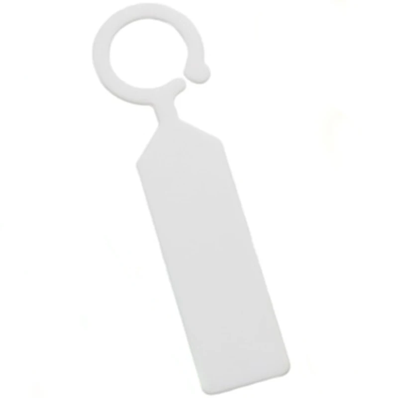 

100Pcs Plastic Plants Tags Nursery Garden Ring Label Pot Marker Stake Hanging Tags Greenhouse Bonsai Collar Tags