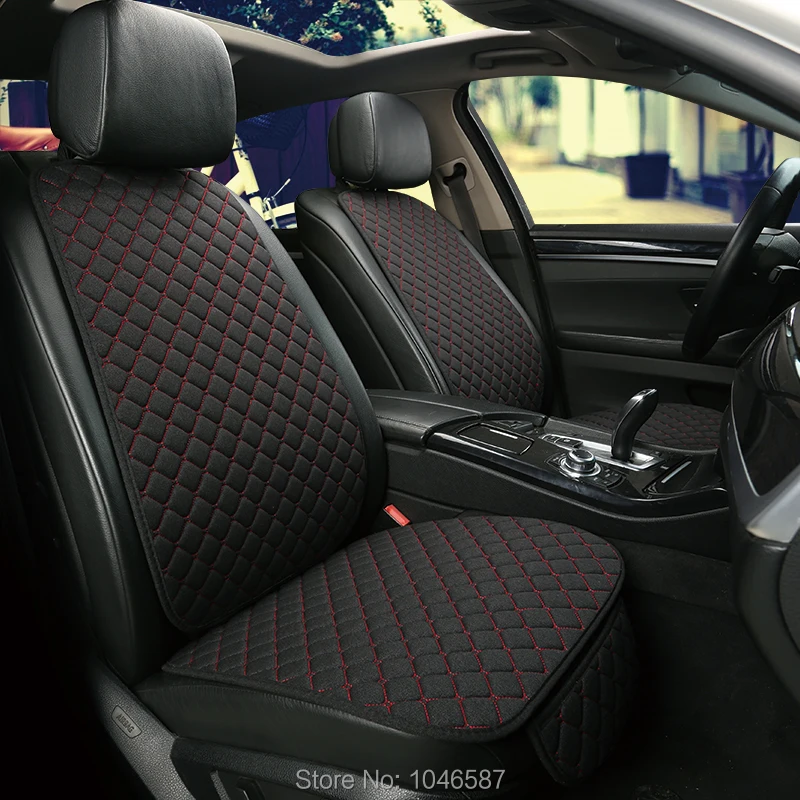 Online Kursi Mobil Yang Lentur Mobil Pelindung Kursi Mobil Kursi Cushion Pad Mat untuk Auto Depan Mobil Styling Aksesoris Kursi