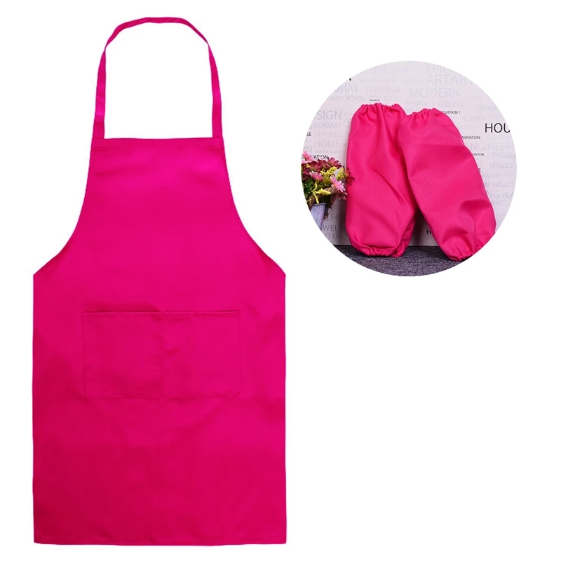 NEW 2019 Fashion Lady Women Unisex Anti-oil Apron with Sleeves Home House Kitchen Chef Butcher Restaurant Cooking Baking Dress