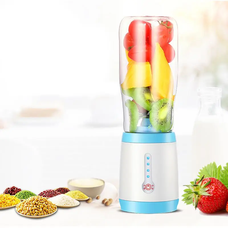 

Juicer Cup Portable Juice Blender Personal Size Eletric Rechargeable Mixer 500ml Fruit Mixing Machine with USB Charger Cabl