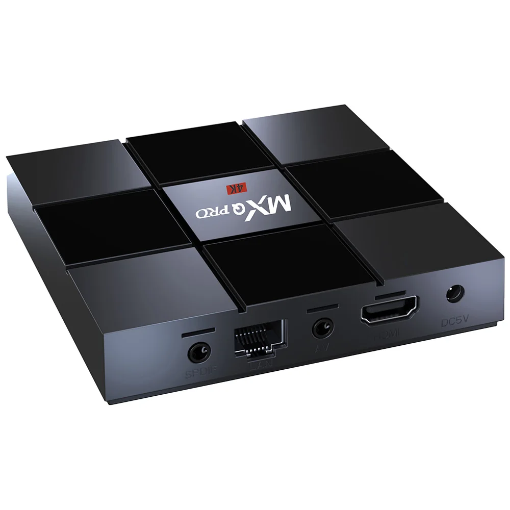 Новый mxq Pro Android 7 1 ТВ коробка zxic ZX296716 2 Гб DDR3 32 ГБ памяти на носителе EMMC 4G WiFi