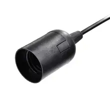 E27 с линия Специальное крепление на голову на шурупе-фара держатель фонаря ламповый патрон с выключателем с линией большая Хрустальная люстра головки винта