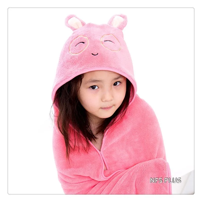 Velvet Baby Hooded Bath Towel for Kids Children Cute Rabbit Duck Beer Styles Poncho Bathrobe Bath Robe Travel Beach Towel Velvet Baby Hooded Bath Towel for Kids Children Cute Rabbit Duck Beer Styles Poncho Bathrobe Bath Robe Travel Beach Towel