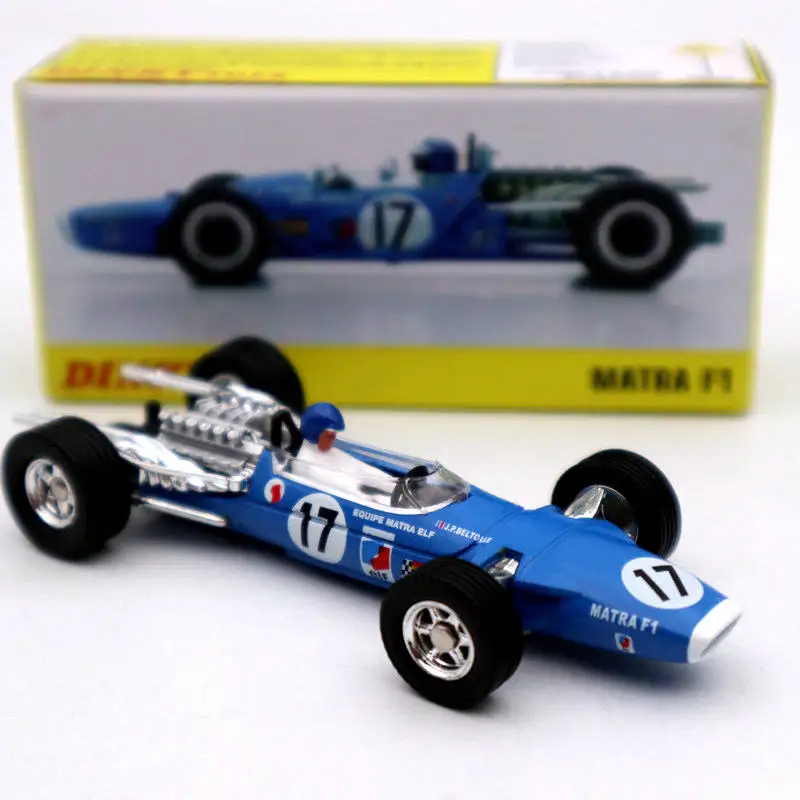 

Atlas 1:43 Dinky Toys 1417 MATRA F1 DUNLOP Alloy car #17 Diecast Models Limited Edition Collection