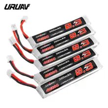 5 шт. URUAV 3,8 V 300mAh 40/80C 1S HV 4,35 V PH2.0 Lipo батарея для TRASHCAN Snapper6 7 8 UK65 модели радиоуправляемого дрона запчасти Accs