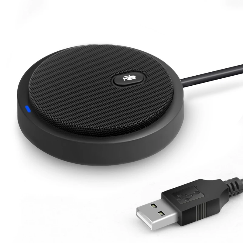 Usb разъем Настольный чистый звук всенаправленный конденсаторный микрофон для
