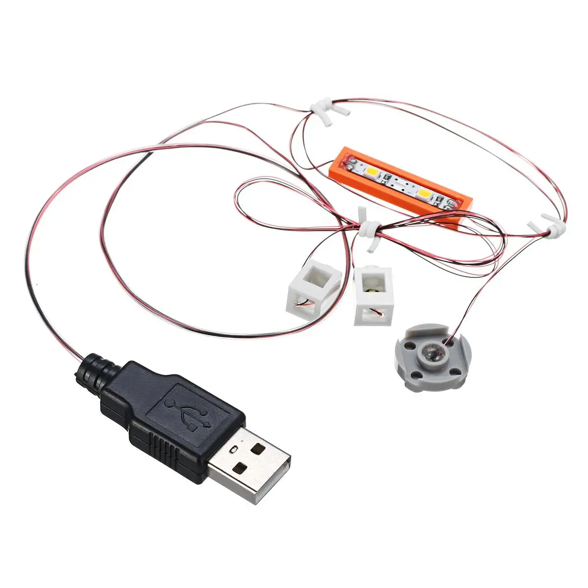 

LED Light Kit ONLY for Lego for 75828 for Ghostbusters Ecto 1 Bricks Toys Lighting Set ( the blcoks set not included)