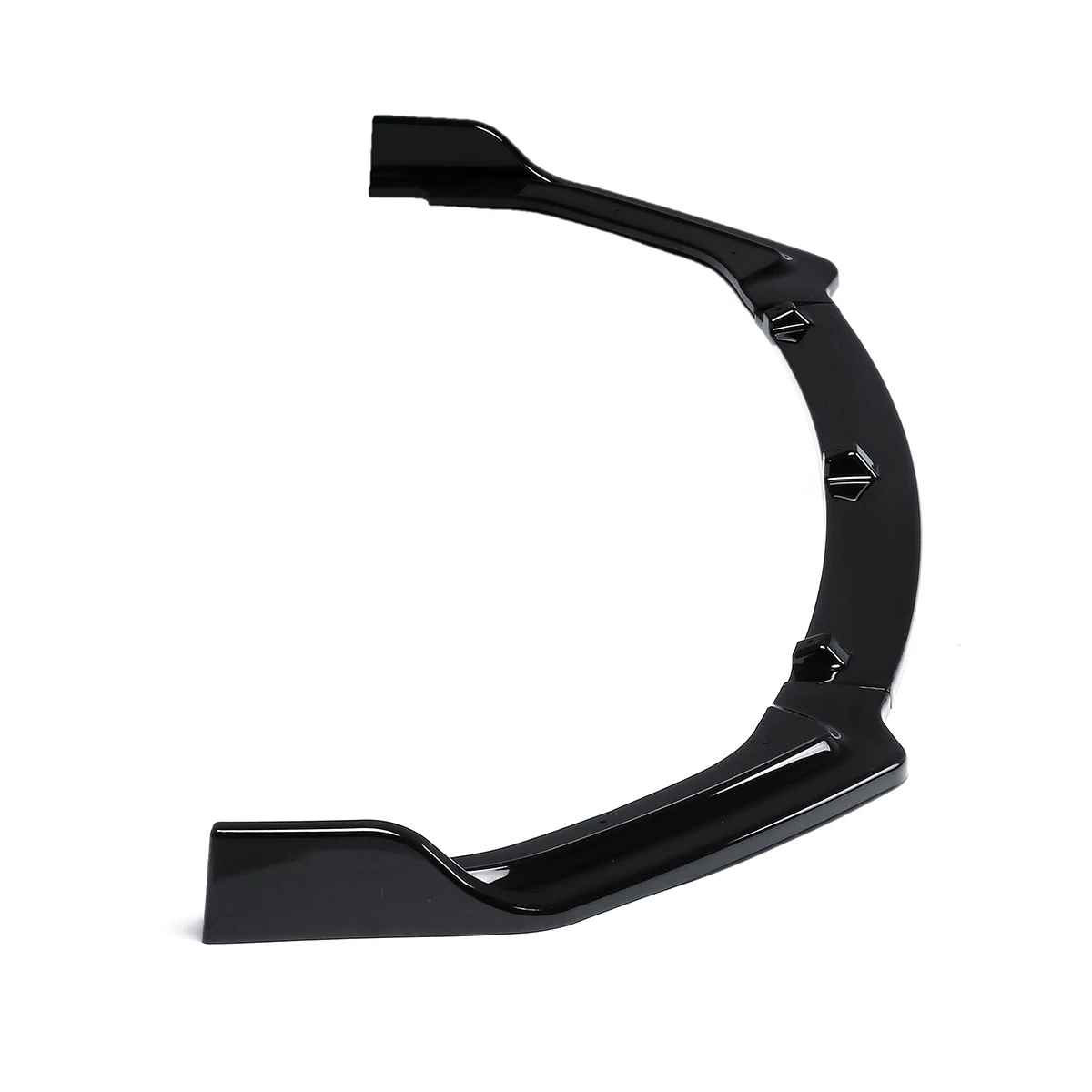 Parachoques delantero del alerón del coche de 3 piezas para el modo Base del Infiniti Q50 2018 solo piezas exteriores anticolisión negro brillante chin Spoiler