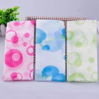 

Portable Mesh Shower Towel Body Washing Scrubbers Towel Cloth Exfoliate Puff Scrubbing Bathroom Accessories