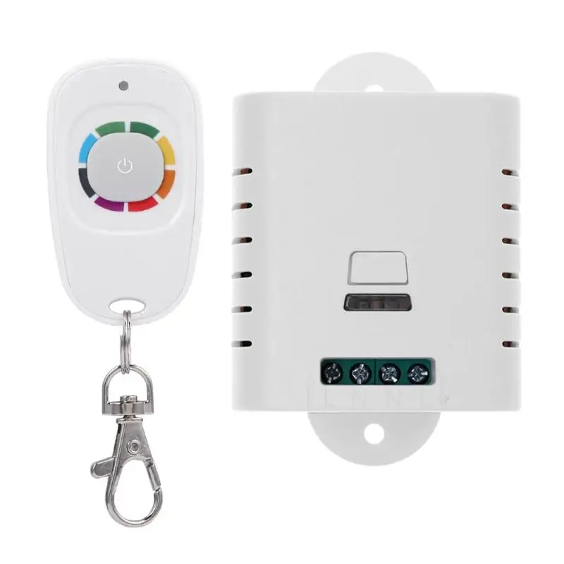 

Intelligent 1CH Relay Module Wireless Single Key Remote Control Transmitter Switch for Door/Lamp/Motor Control System