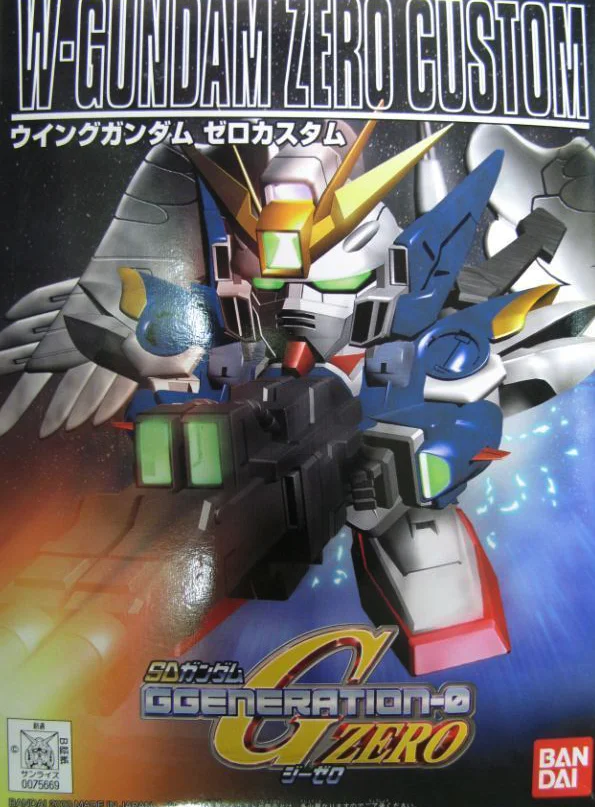 Bandai Gundam SD BB 203 комплект для сборки мобильного телефона в виде крыла фигурки героев