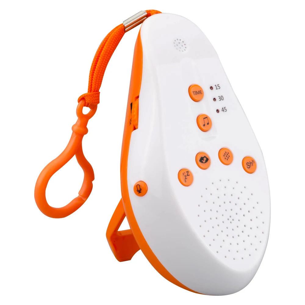 

Portable Baby Sleep white noise machine 16 Soothing Sounds USB Rechargeable Voice Sensor Activation Sleep Soother Baby Monitor