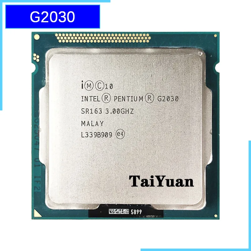 Processeur CPU Intel Pentium G2030 3Ghz 3Mo 5GT/s LGA1155 Dual Core SR163 