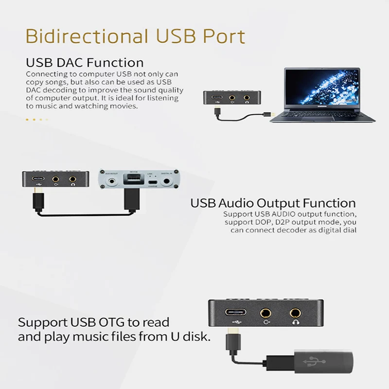 Xduoo X3II X3 II MP3 Music Player bluetooth 4.0