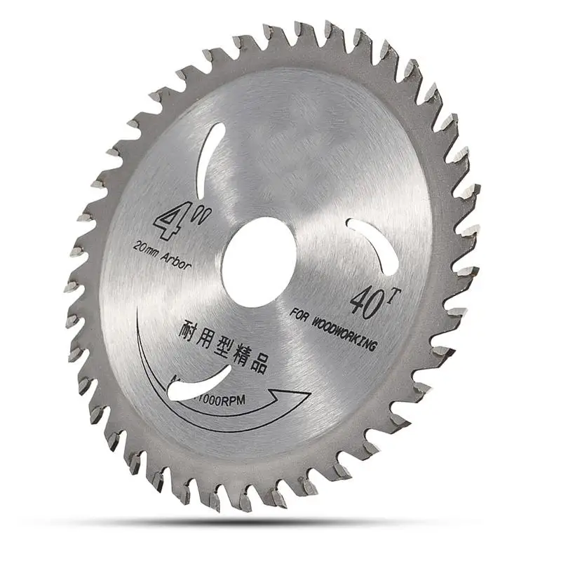 

Saw Blades 110mm /4 inch 30 / 40 Teeth Carbide Tipped For Wood Cutting Angle Grinder Wood Plastic Cutting Plunge Saw Blade Disc