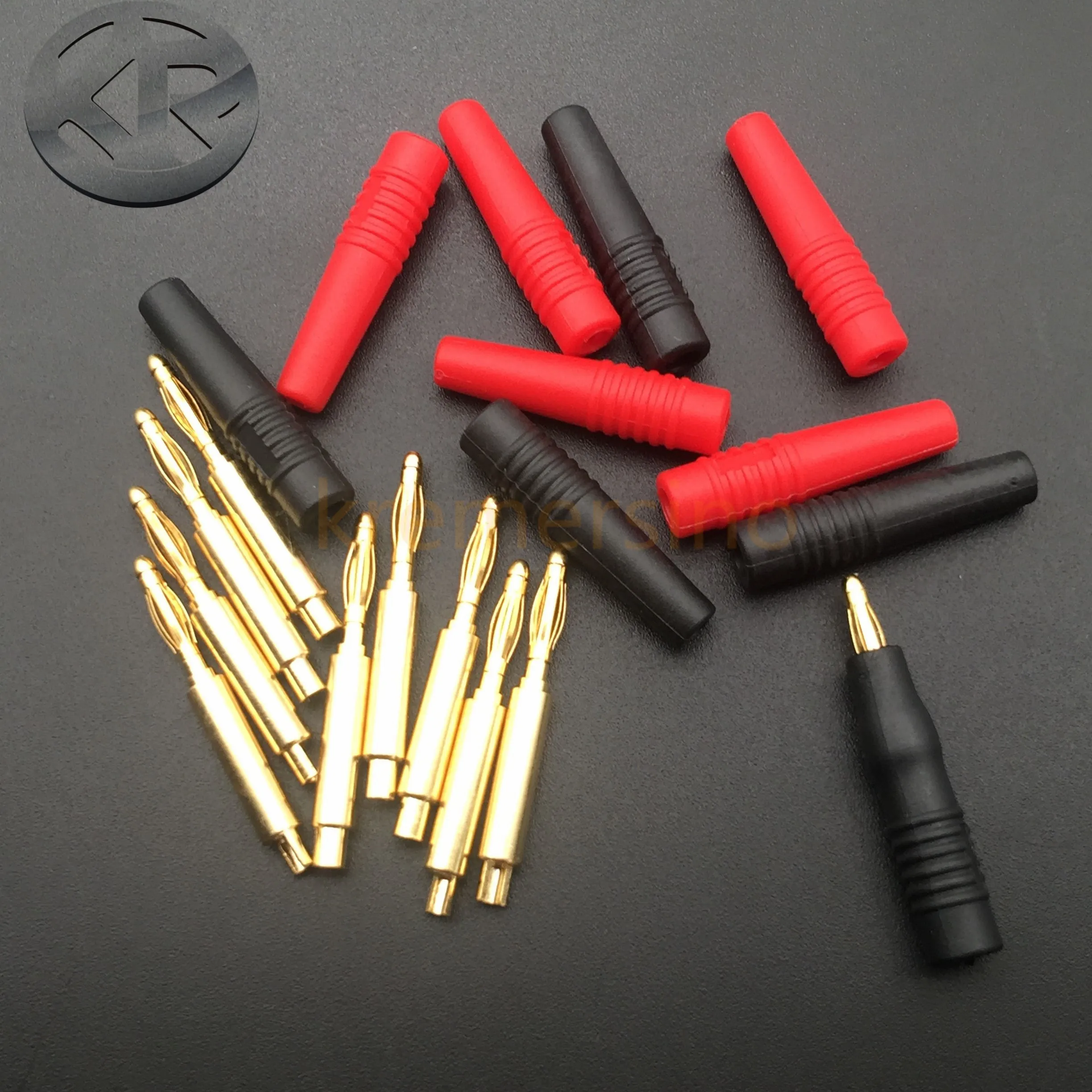 

0.1u gold plated brass Socket with Spring-loaded Multi-lam for Assembling Test Leads