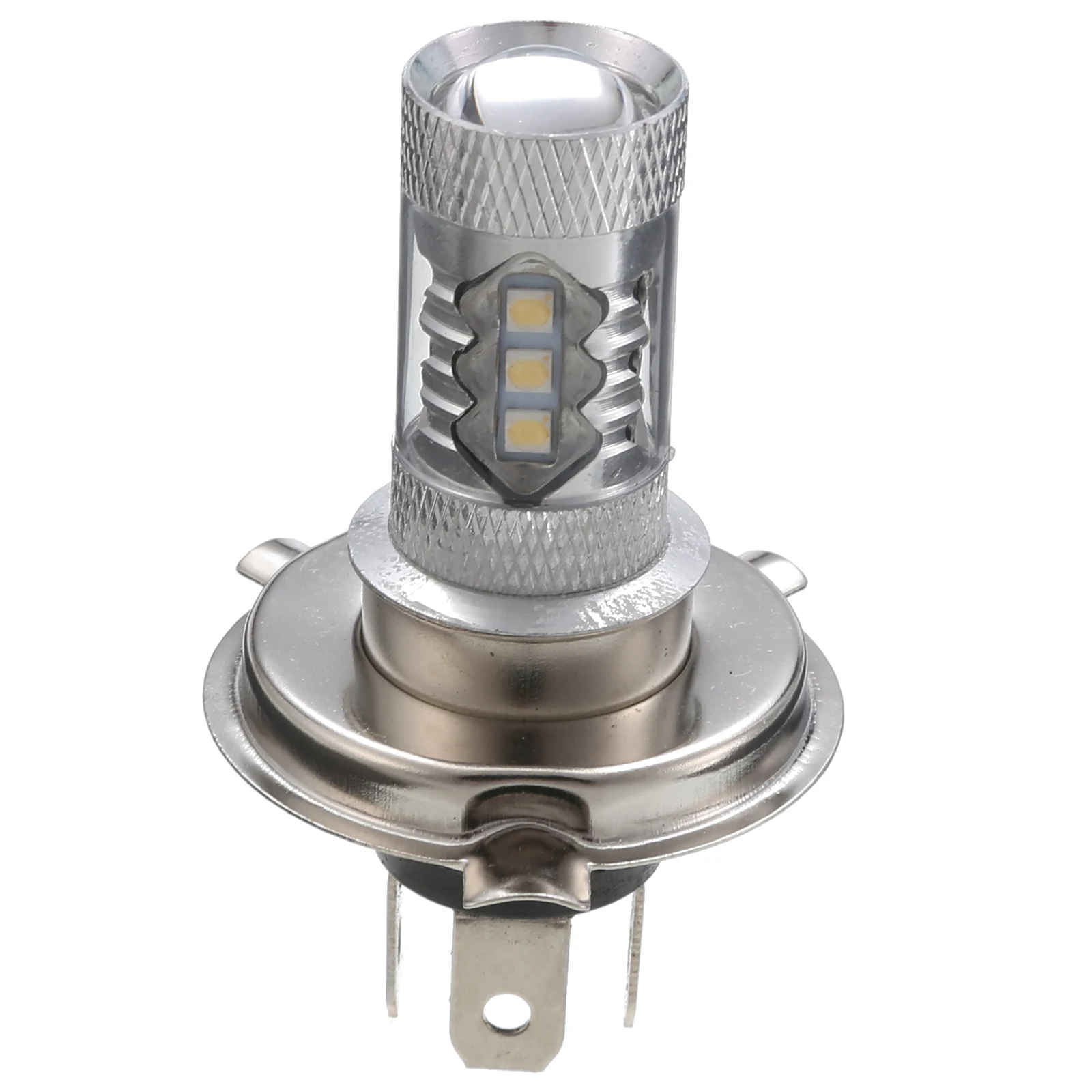

Mayitr 1PCS Super Bright White H4 Motorcycle Headlight Bulb 80W 800LM 16LED High/Low Beam Head Light Lamp Bulb 12V AC/DC