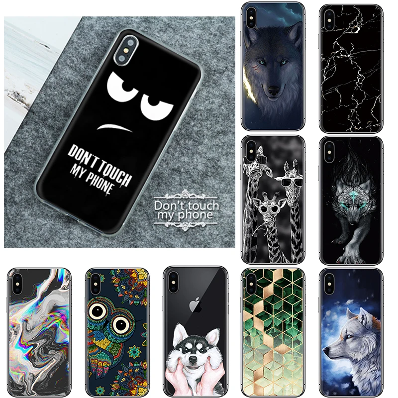 

Shockproof Phone Case For Tecno C9 J8 C8 Delicate Art Painted Soft Case