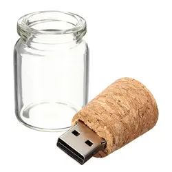 USB флешка 8 GB флэш-накопитель Flash USB2.0 Memory Stick Drive Желая бутылка с USB-накопителем памяти диск накопитель