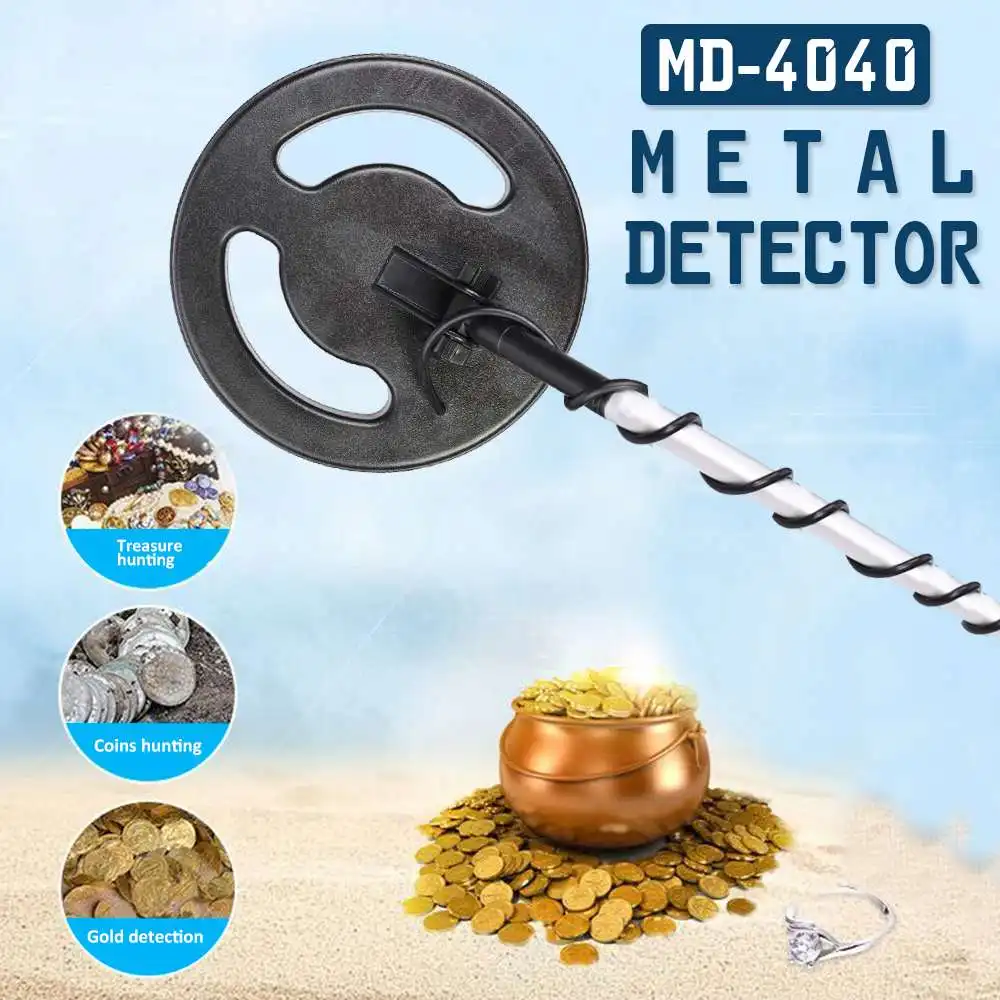 

Professtional Metal Detector MD-4040 Under ground Adjustable Gold Detector Treasure-Hunter-Tracker Seeker Metal Circuit Detector