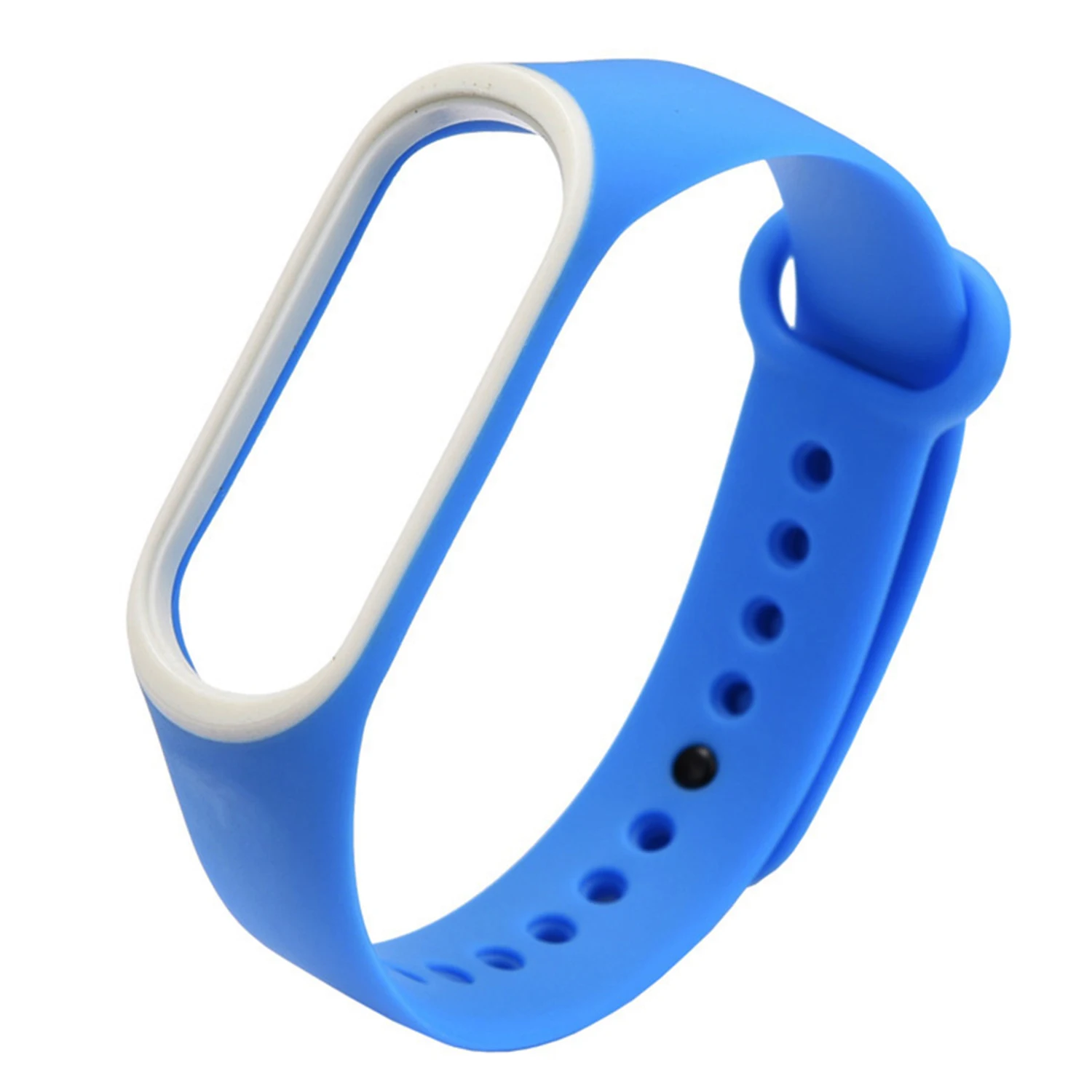 Gosear 12 шт. для Xiaomi Xiao Mi Band 3 4 двухцветный сменный ремешок наручных часов браслет
