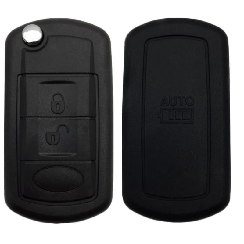 

3 Buttons Remote Key Flip Folding Key Shell Fob for Landrover LAND ROVER Range Rover Sport LR3 Discovery Replacement Key Case