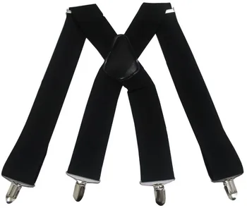 

Men Suspenders for Women Jeans Pants Trouser with Clip-on Braces Elastic Suspenders