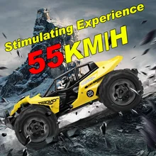 RC автомобиль 55 км/ч 4WD высокая скорость гоночный автомобиль скалолазание дистанционное управление электрический автомобиль внедорожник Грузовик 1:12 дрейф подарки для мальчиков