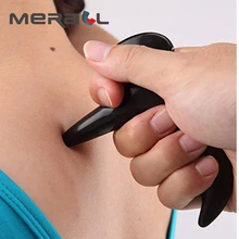 Массаж тела Иглоукалывание ноги плечо назад шеи точка Массажная палка натуральный камень-игла Рефлексотерапия