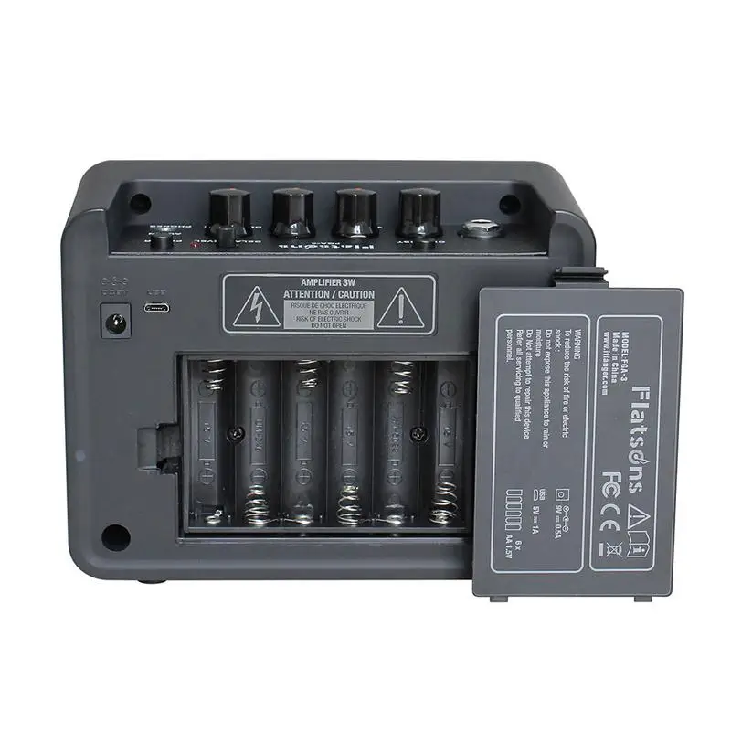 

FG-A3 Guitar Speaker Outing Performance Indoor Activity Instrument Amp Amplifier Volume Tone Control Portable 20