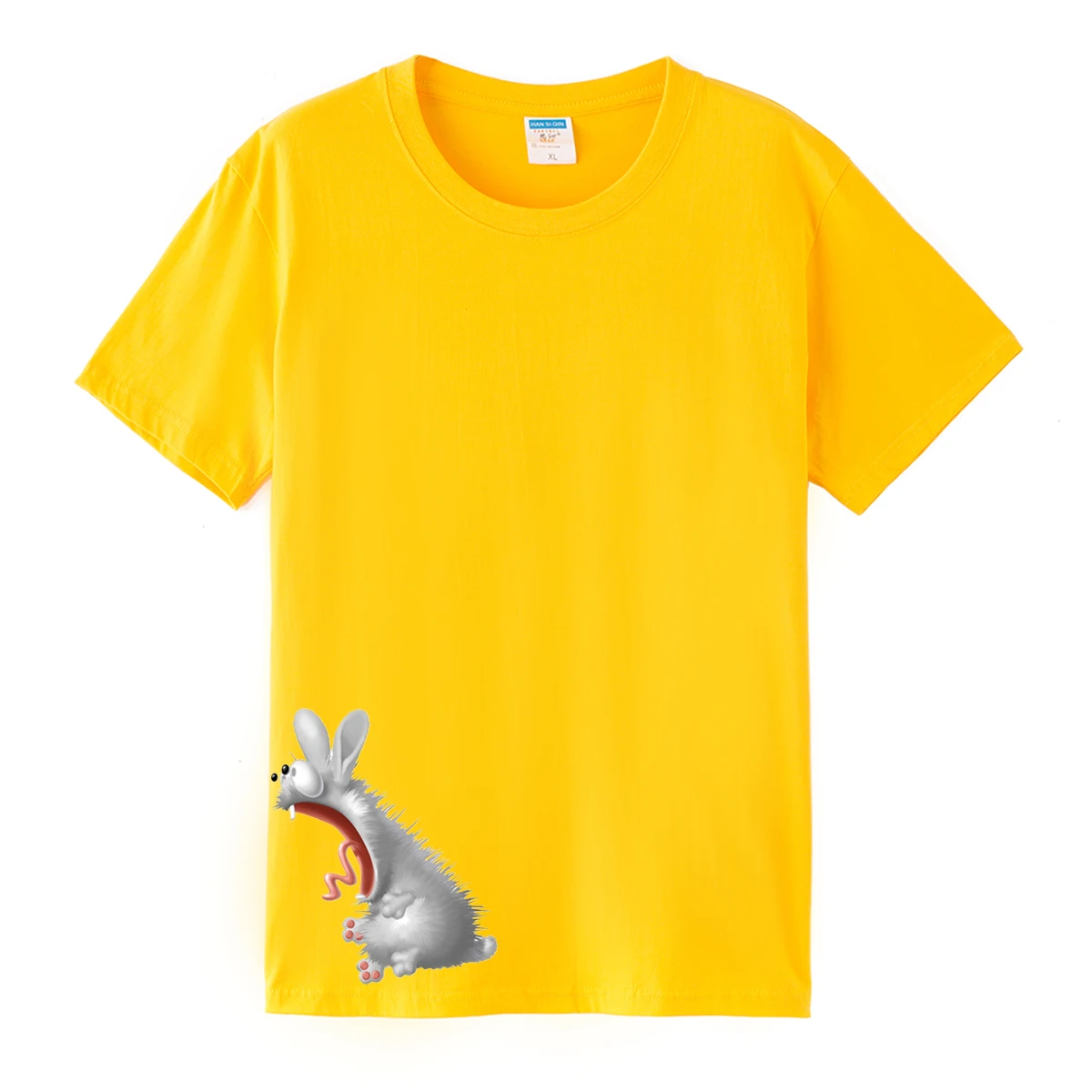 

Lovely Mickey Mouse Pattern Crew Neck Leisure Tops Women's Summer T-shirt Gift